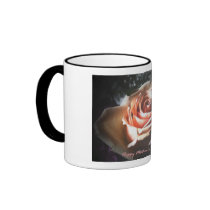 Peach Rose for Mom mugs by BawdyBits Peach Rose for Mom mugs