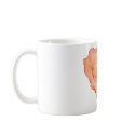 Peach Rose Mug by Moondial Peach Rose Mug