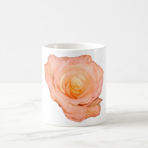 Peach Rose Mug