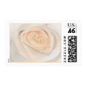 Peach rose postage