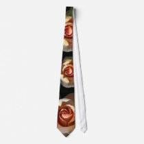 Peach Rose Tie by wingedturtle Peach Rose Tie