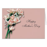 Peach Roses  Mother's Day Card