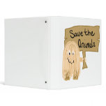 Peach save the animals binders