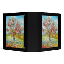 Peach Tree in Bloom at Arles, Van Gogh Binder