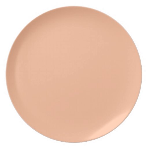 Peach Tru Plate Zazzle