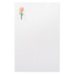 Peach Tulip Stars Stationery