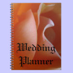 Peach Wedding Planner notebooks