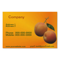 Peach Yard Sign
