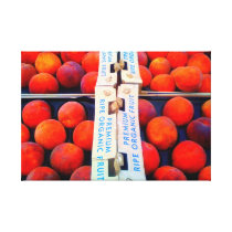 peaches canvas prints