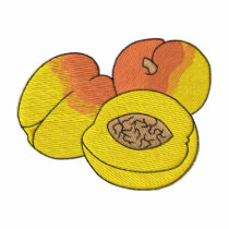 Peaches embroidered shirts
