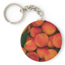 Peaches Keychain