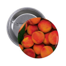 Peaches Pinback Button
