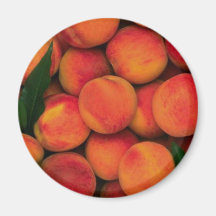 Peaches Refrigerator Magnets