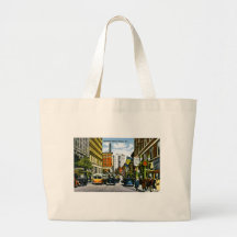 Peachtree Street, Atlanta, GA Tote Bags