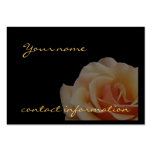 Peachy Keen Rose Business Card business cards