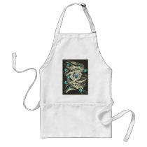Peacock aprons