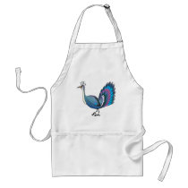Peacock aprons