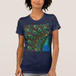 Peacock  art t-shirts t-shirts