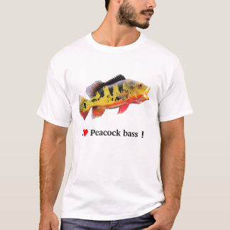 peacock bass t shirt