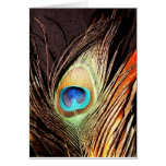 Peacock Beautiful Green Bird Animal Royal Luxury S Cards