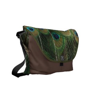 Peacock Beauty - Messenger Bag rickshawmessengerbag