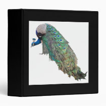 Peacock Bird  Binder binders