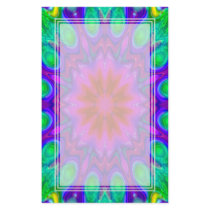 Peacock Bloom Blank Stationery
