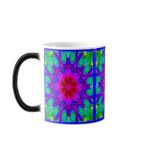 Peacock Bloom Mugs