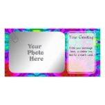 Peacock Bloom PhotoCard Template Photo Card Template