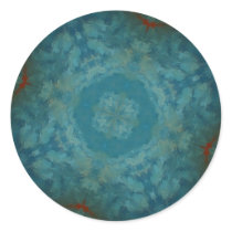 Peacock Blue Design stickers by sharpcreations Peacock Blue Design stickers