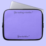 Peacock Blue Electronic Bag you customize laptop sleeves