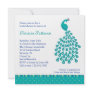 Peacock Bridal Shower Invitation