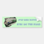 Peacock Bumper Sticker