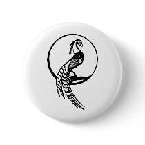 Peacock buttons by animalworld Peacock buttons