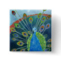 Peacock Button button