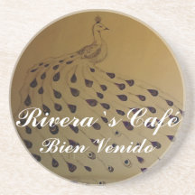 Peacock coasters