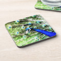 Peacock Cork Coaster corkcoaster