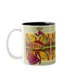 PEACOCK CUP mugs