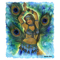 Peacock Dancer t-shirts
