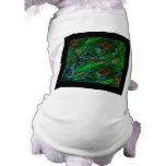 Peacock. Doggie T-shirt