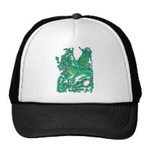 Peacock Dragon Hat