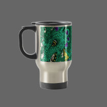 Peacock Dragon mugs