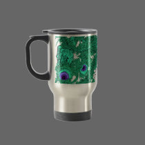 Peacock Dragon's Tail mugs