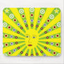 Peacock Face Mouse Pads