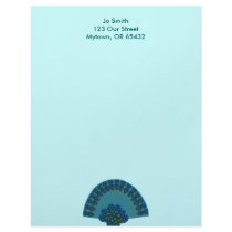 Peacock Fan letterhead by SeaAngel Peacock Fan letterhead