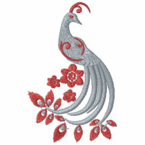 Peacock Fantasy embroidered shirts by Embroidery4U Peacock Fantasy embroidered shirts