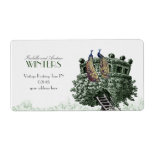 Peacock Fantasy Tree labels