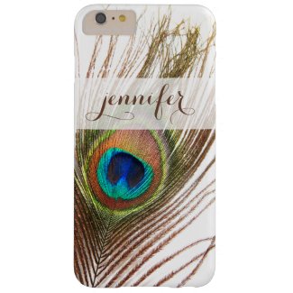 Peacock Feather Custom iPhone 6 Plus Case