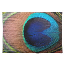 Peacock Feather Image Placemats