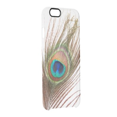 Peacock Feather iPhone 6 Clear Case Uncommon Clearly™ Deflector iPhone 6 Case